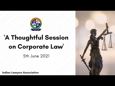 Panel Discussion on Corporate Law – 05-Jun-2021