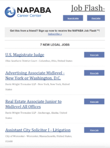 NAPABA-7 New Legal Jobs